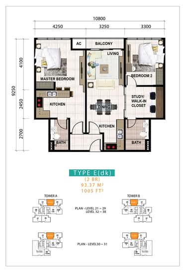 SKS Pavillion Residences - Floor Plan - iProperty.com.my