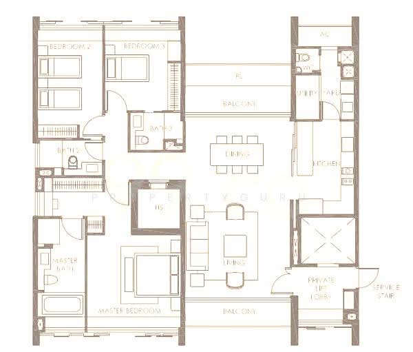 The Nassim, 18 Nassim Hill, Tanglin / Holland / Bukit Timah, 3 Bedrooms, 1,927 sqft, Condominium For Rent, by Jean Lee, 500287164 - 2D - PropertyGuru.com.sg