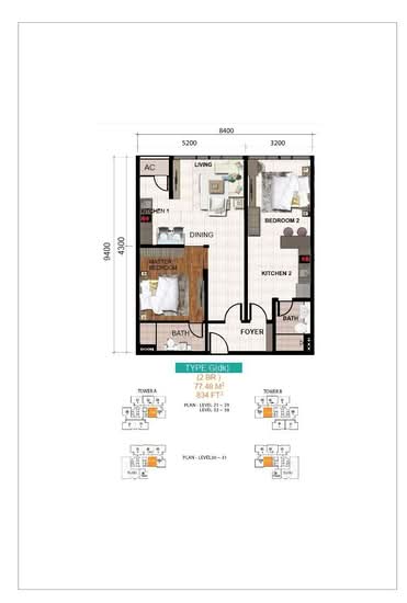 SKS Pavillion Residences - Floor Plan - iProperty.com.my