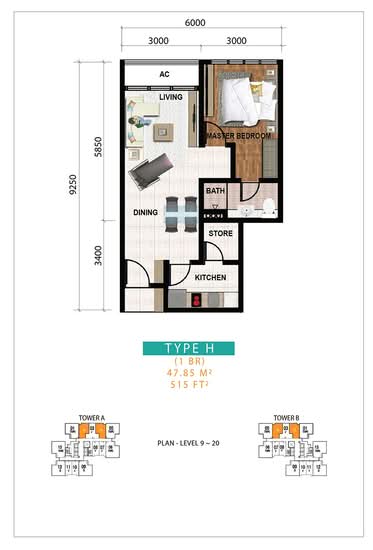 SKS Pavillion Residences - Floor Plan - iProperty.com.my