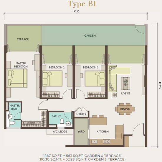 Setia Sky Ville - Floor Plan - iProperty.com.my