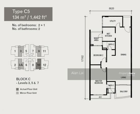 Gardenview Residences - Floor Plan - iProperty.com.my