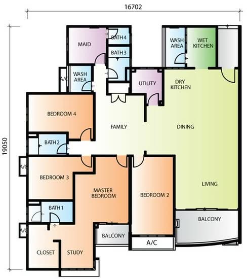 Gardenview Residences - Floor Plan - iProperty.com.my