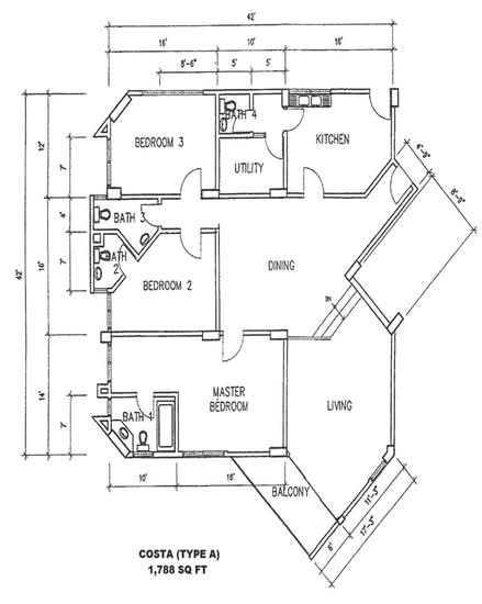 The Colonnades - Floor Plan - iProperty.com.my