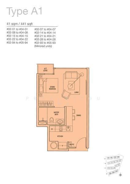 The Nautical, 93 Jalan Sendudok, Sembawang / Yishun, 1 Bedroom, 441 sqft, Condominium For Rent, by Aloysius Ng, 500273962 - 2D - PropertyGuru.com.sg