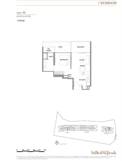 Kingsford Hillview Peak - Floor Plan