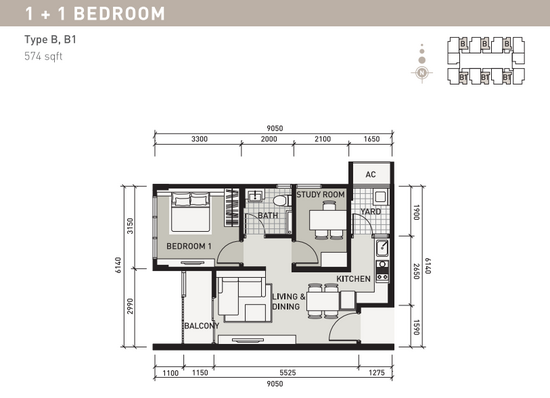 De Centrum Residences - Floor Plan - iProperty.com.my