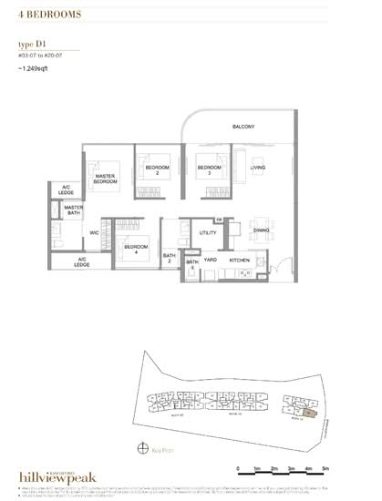 Kingsford Hillview Peak - Floor Plan
