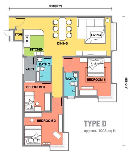 Vue Residences - Floor Plan - iProperty.com.my