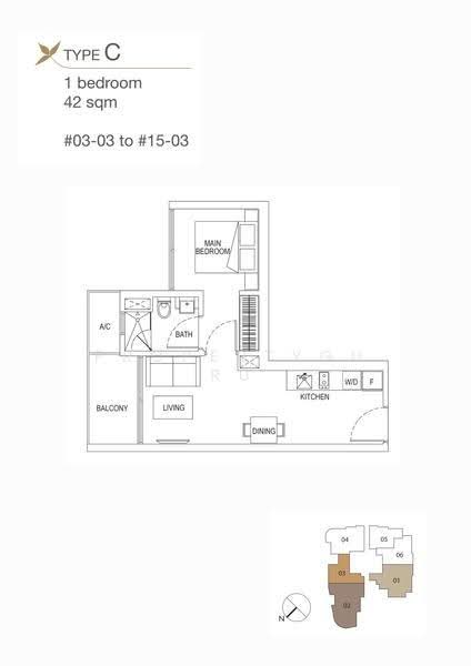 Neem Tree, 30 Jalan Kemaman, Balestier / Toa Payoh, 1 Bedroom, 452 sqft, Apartment For Sale, by William Tan, 500277828 - 2D - PropertyGuru.com.sg