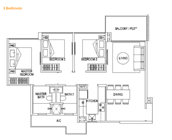 Signature At Yishun - Floor Plan