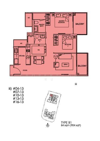 Nin Residence, 85 Pheng Geck Avenue, Macpherson / Potong Pasir, 2 Bedrooms, 904 sqft, Condominium For Rent, by Jocelyn Loh, 500275151 - 2D - PropertyGuru.com.sg