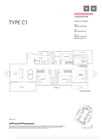 The Criterion - Floor Plan