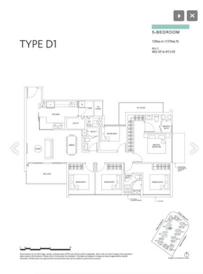 The Criterion - Floor Plan