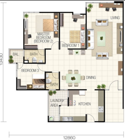 Goodfields Residence (Pangsapuri Bukit Minyak Permai) - Floor Plan - iProperty.com.my