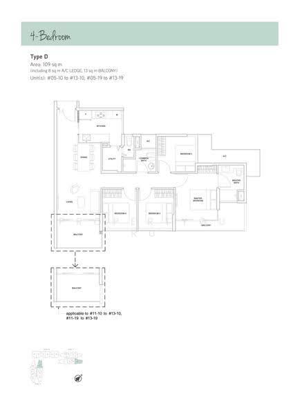 Nine Residences, Yishun Avenue 9, Sembawang / Yishun, 4 Bedrooms, 1,173 sqft, Apartment For Sale, by Willmen Low, 500279328 - 2D - PropertyGuru.com.sg