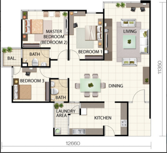 Goodfields Residence (Pangsapuri Bukit Minyak Permai) - Floor Plan - iProperty.com.my