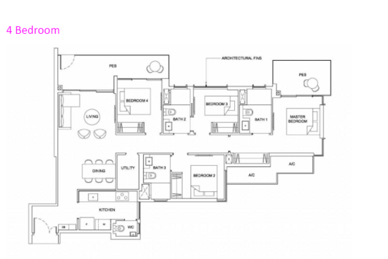 High Park Residences - Floor Plan