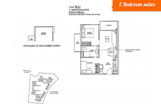 RiverTrees Residences - Floor Plan