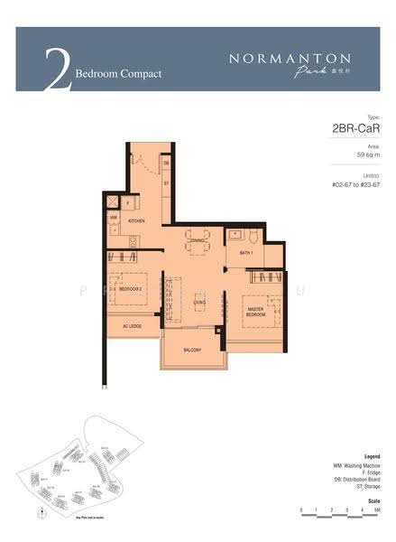 Normanton Park, 59 Normanton Park, Buona Vista / West Coast / Clementi New Town, 2 Bedrooms, 635 sqft, Condominium For Sale, by Rion Ong, 500281722 - 2D - PropertyGuru.com.sg