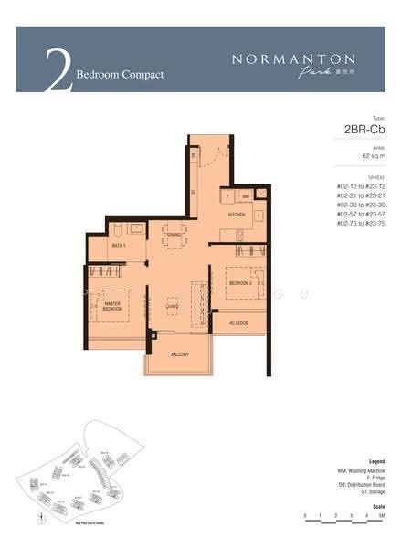 Normanton Park, 49 Normanton Park, Buona Vista / West Coast / Clementi New Town, 2 Bedrooms, 667 sqft, Condominium For Sale, by Dennis Lim, 500224553 - 2D - PropertyGuru.com.sg