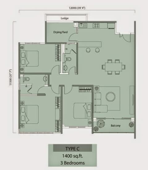 Medalla @ Oasis Corporate Park - Floor Plan - iProperty.com.my