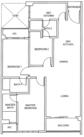 KSL Residence @ Daya - Floor Plan - iProperty.com.my