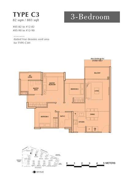 North Park Residences, 19 Yishun Central 1, Sembawang / Yishun, 3 Bedrooms, 883 sqft, Condominium For Sale, by Cedric Chan, 500290851 - 2D - PropertyGuru.com.sg