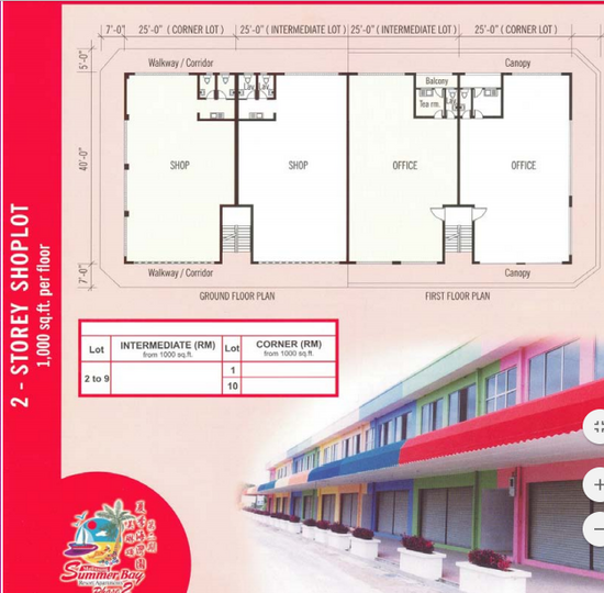 Melinsung Summer Bay Resort - Floor Plan - iProperty.com.my