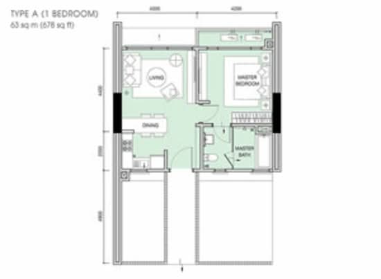 Iskandar Residences - Floor Plan - iProperty.com.my