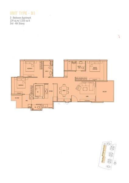 Northwood, 60 Jalan Mata Ayer, Sembawang / Yishun, 3 Bedrooms, 1,335 sqft, Condominium For Rent, by Puye Sheow Ching, 17448162 - 2D - PropertyGuru.com.sg