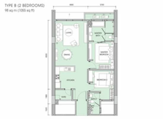 Iskandar Residences - Floor Plan - iProperty.com.my