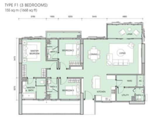 Iskandar Residences - Floor Plan - iProperty.com.my
