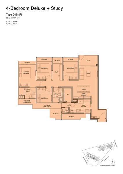 Norwood Grand, Admiralty / Woodlands, 4 Bedrooms, 1,173 sqft, Condominium For Rent, by Eileen Ang, 500291959 - 2D - PropertyGuru.com.sg