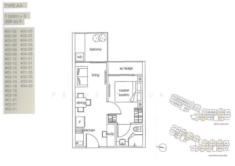 NottingHill Suites, 29A Toh Tuck Road, Clementi Park / Upper Bukit Timah, 1 Bedroom, 398 sqft, Apartment For Rent, by Leonard Choi, 500280417 - 2D - PropertyGuru.com.sg