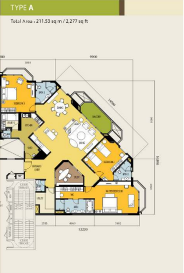 Hillcrest Residences - Floor Plan - iProperty.com.my