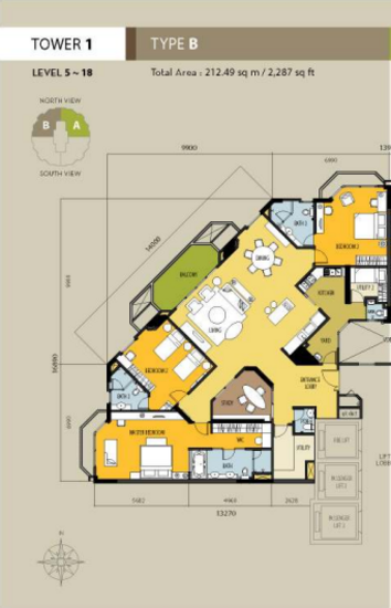 Hillcrest Residences - Floor Plan - iProperty.com.my