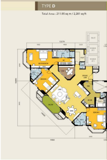 Hillcrest Residences - Floor Plan - iProperty.com.my