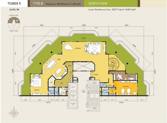 Hillcrest Residences - Floor Plan - iProperty.com.my