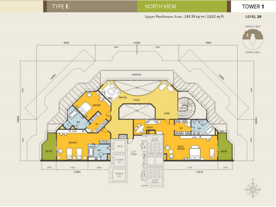 Hillcrest Residences - Floor Plan - iProperty.com.my