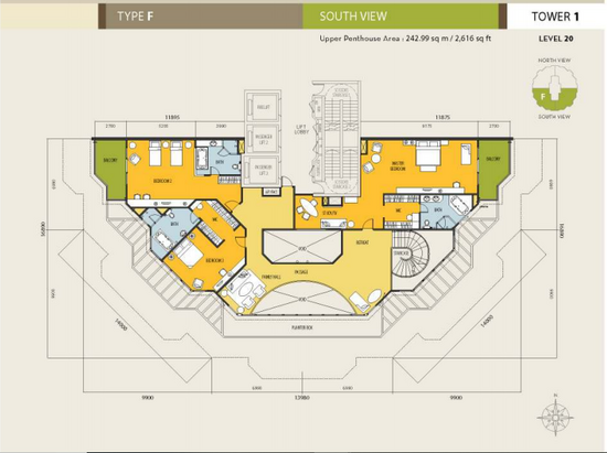 Hillcrest Residences - Floor Plan - iProperty.com.my