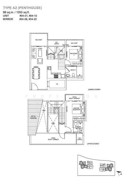 Novena Regency, 279 Thomson Road, Newton / Novena, 2 Bedrooms, 1,050 sqft, Apartment For Rent, by Elson Tan, 24259114 - 2D - PropertyGuru.com.sg