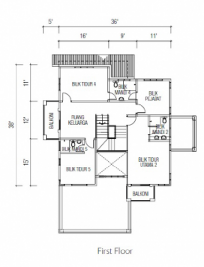 Ridgewood @ Taman Bercham Permai - Floor Plan - iProperty.com.my