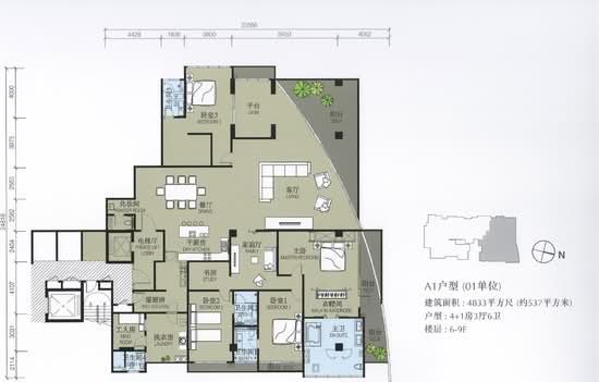 7 U Thant - Floor Plan - iProperty.com.my