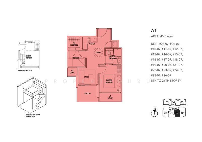 One Dusun Residences, 1 Jalan Dusun, Balestier / Toa Payoh, 2 Bedrooms, 485 sqft, Condominium For Rent, by Michelle Tan, 25269392 - 2D - PropertyGuru.com.sg