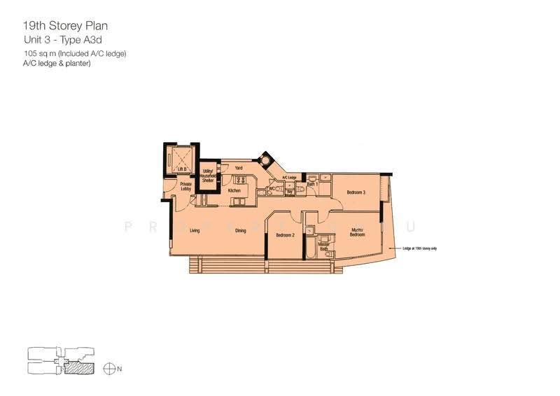 One Fort, 1 Fort Road, East Coast / Marine Parade, 3 Bedrooms, 1,227 sqft, Condominium For Sale, by Louis Ang, 500277175 - 2D - PropertyGuru.com.sg