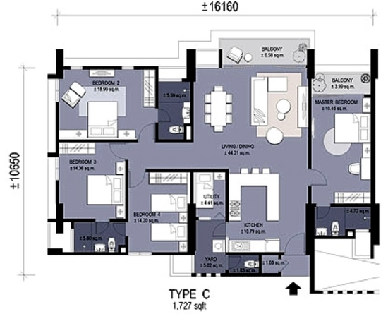 Berjaya Condominium - Floor Plan - iProperty.com.my