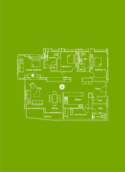 Santubong Suites - Floor Plan - iProperty.com.my