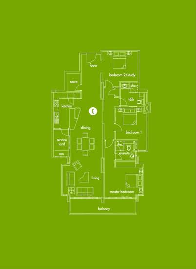 Santubong Suites - Floor Plan - iProperty.com.my