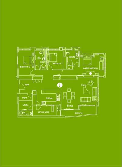 Santubong Suites - Floor Plan - iProperty.com.my